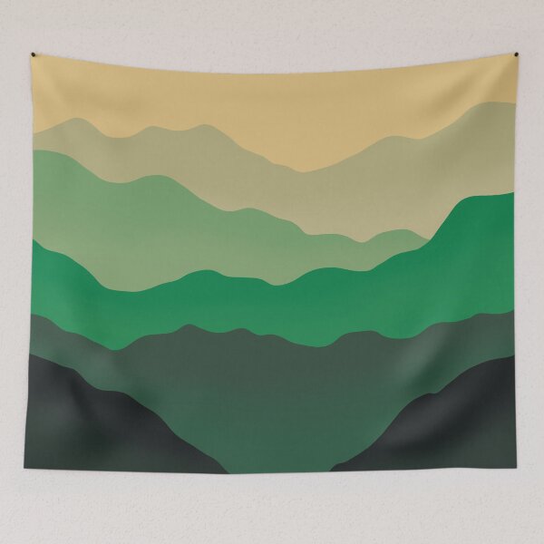 Item preview, Misty Mountains - Summer Haze designed and sold by LissaBee3.