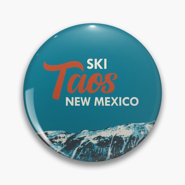 Item preview, Ski Taos New Mexico Vintage Ski Poster designed and sold by ROEDERcraft.