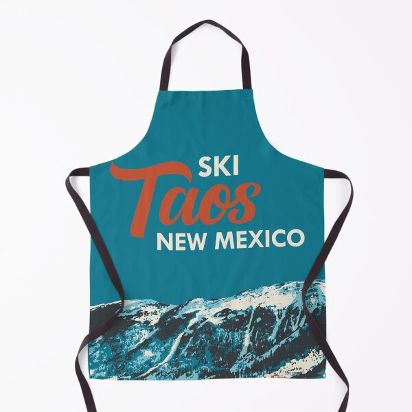 Item preview, Ski Taos New Mexico Vintage Ski Poster designed and sold by ROEDERcraft.