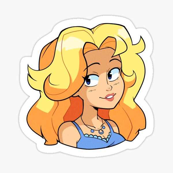 haley-stardew-valley-sticker-for-sale-by-paincaked-redbubble