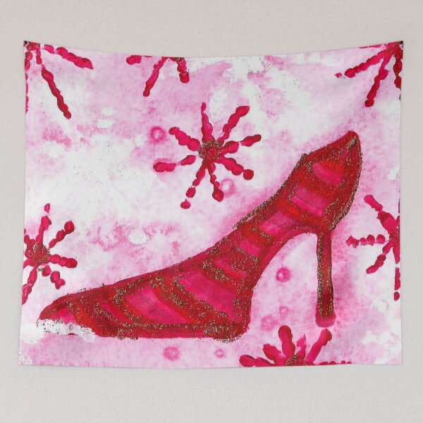 Item preview, Snowflake Shoe - Red Hot Palette designed and sold by Niina  Niskanen.
