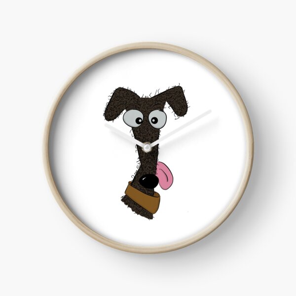 Item preview, Scruffy Chocolate, Brown, Curly Coated Lurcher designed and sold by Mat Dixon.