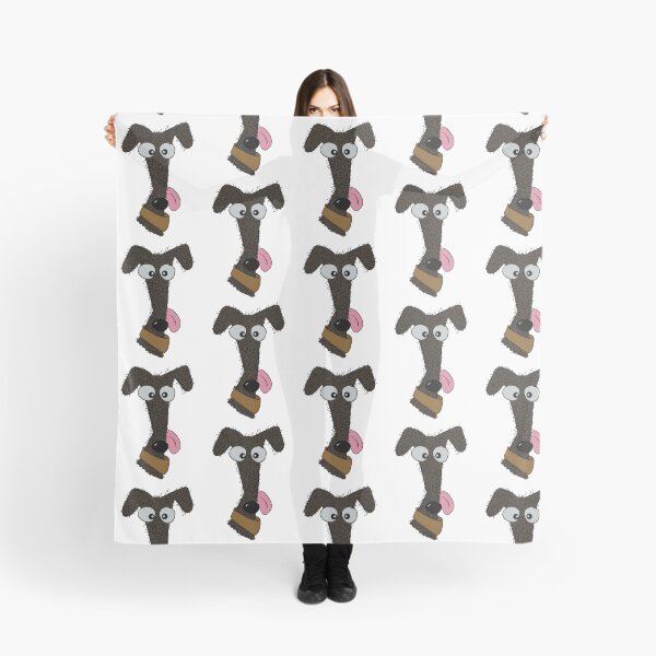 Item preview, Scruffy Chocolate, Brown, Curly Coated Lurcher designed and sold by Mat Dixon.