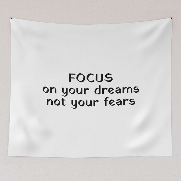 Item preview, Focus on your dreams not your fears designed and sold by Inspirationmotivation.
