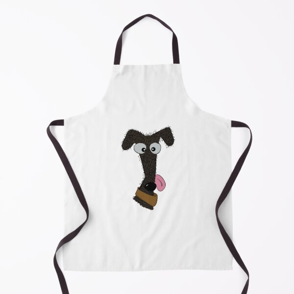 Item preview, Scruffy Wire Haired Chocolate, Brown, Curly Coated Lurcher designed and sold by Mat Dixon.