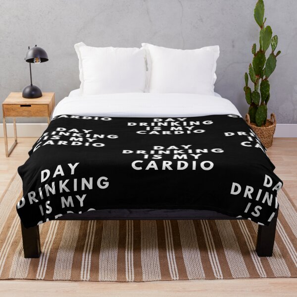 Item preview, Drinking Day is my Cardio - Day Drinking is my Cardio designed and sold by RoJor.