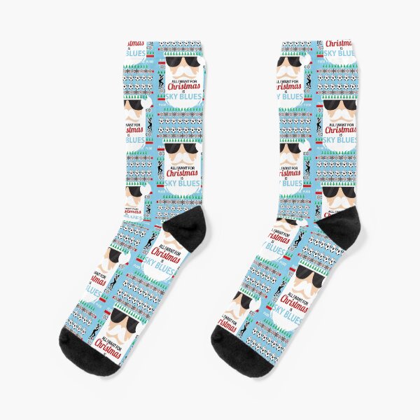 All I want for Xmas is Sky Blues Socks