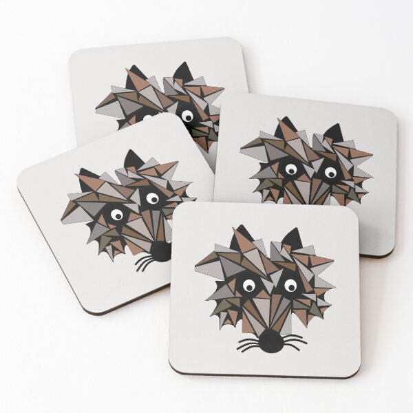 Item preview, Geometric Fox designed and sold by Trace1234.
