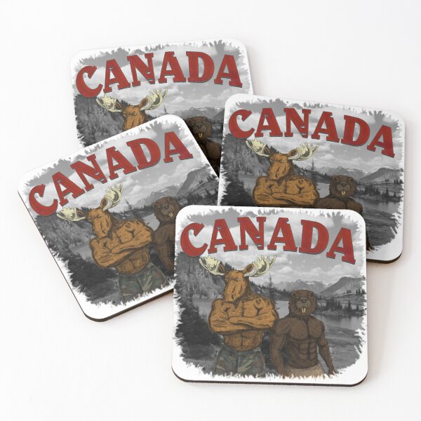 Item preview, Canada Tough (BW) designed and sold by TEeBZ.