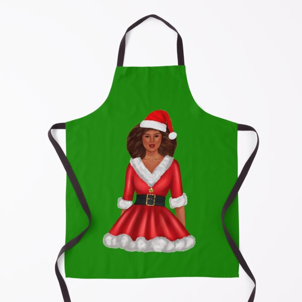 Artikelvorschau, Afroamerikaner Santa Girl | Weihnachten entworfen und verkauft von SerendipityNow.