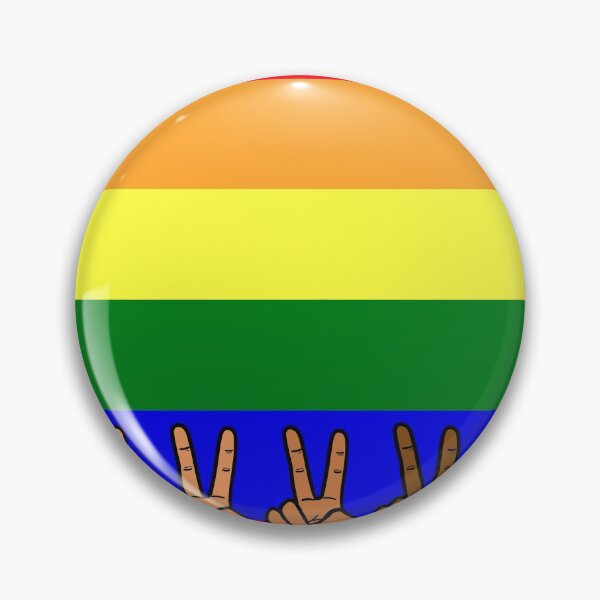 Item preview, V Sign Peace Gay Rainbow designed and sold by Nalidsa Sukprasert.
