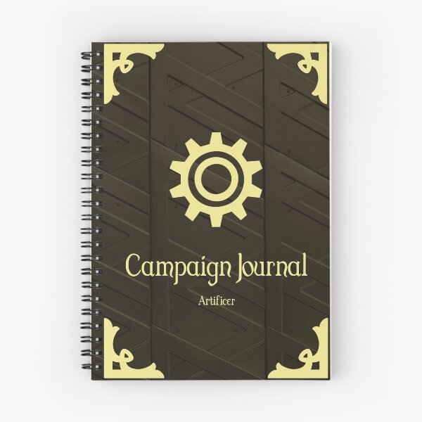 Item preview, DnD Campaign Journal - Artificer designed and sold by PatternTree.