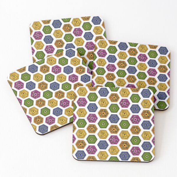 Item preview, The Valley - Hex Tiles designed and sold by CopperCatkin.