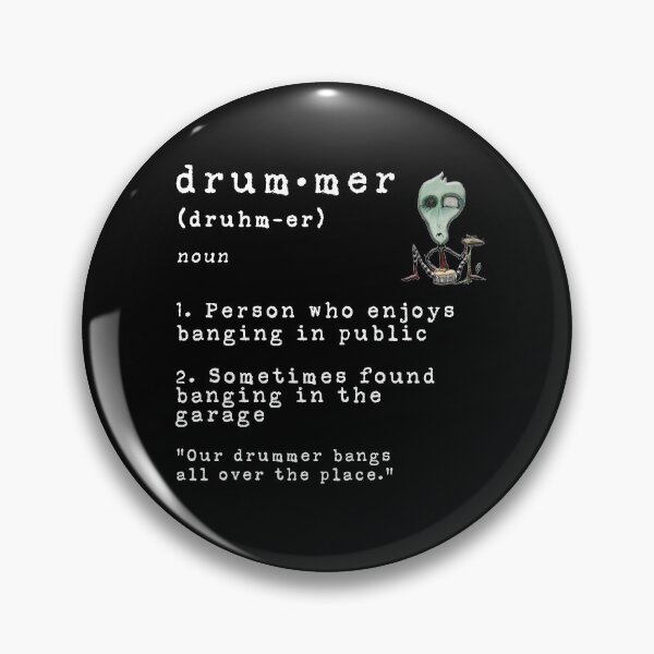 Item preview, Funny Definition | Drummer | Dark Humor | Zombie Drummer | TM11 designed and sold by triciakitty.