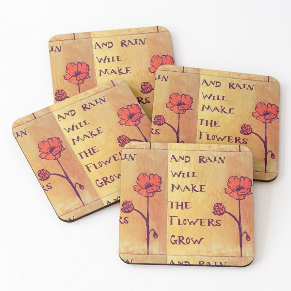 Item preview, And rain will make the flowers grow designed and sold by Nickelr1999.