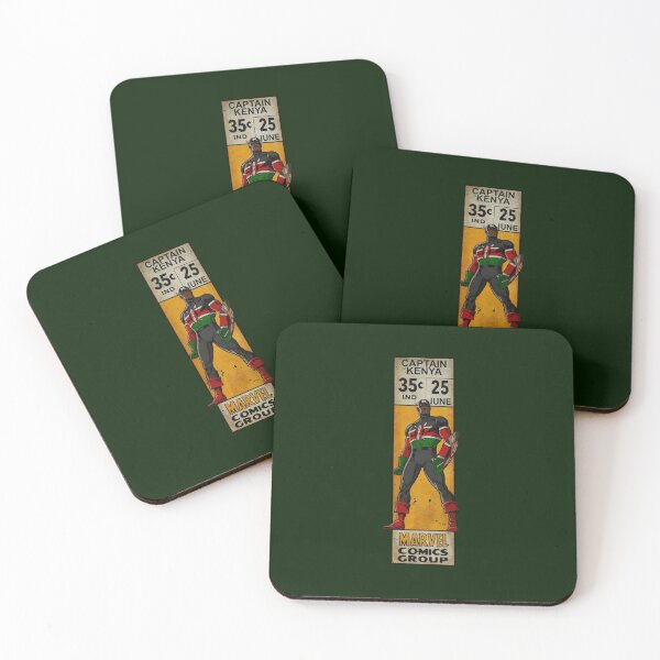 Item preview, Retro Corner Box - Captain Kenya designed and sold by 13thFloorDesign.