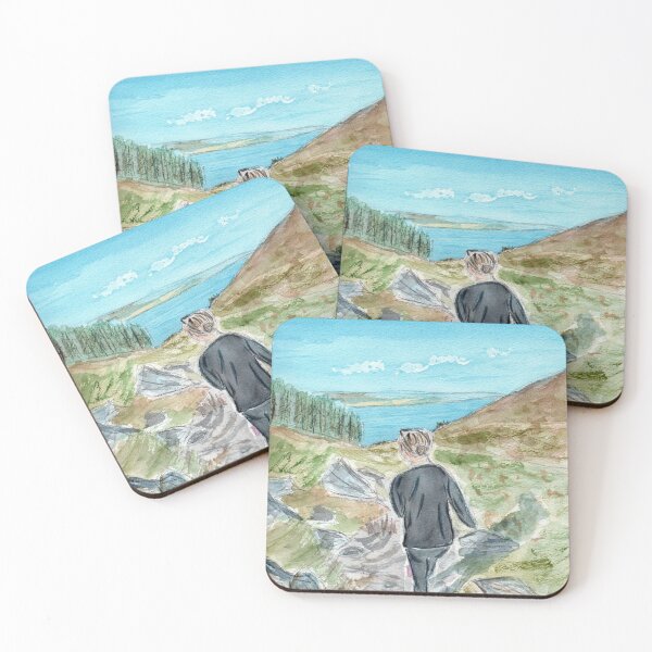 Item preview, Mourne Mountains designed and sold by Colzo Art.
