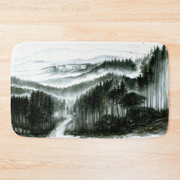 Item preview, Dark forest "Walhalla burns" sanatorium designed and sold by Gorilla-Verlag.