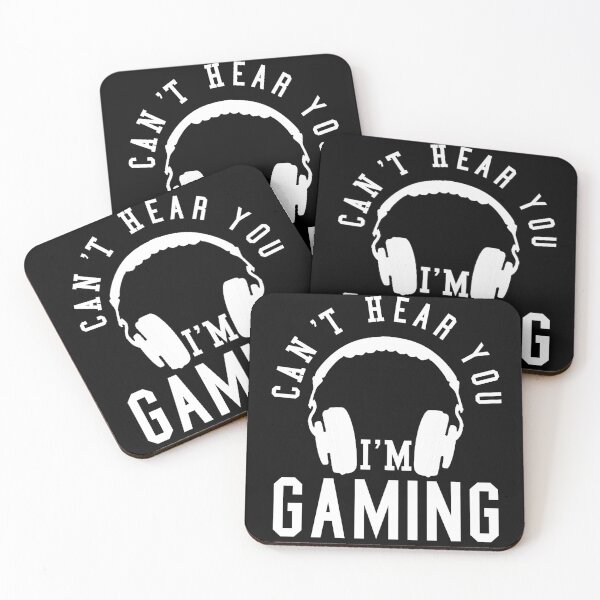 Item preview, Can't Hear You I'm Gaming designed and sold by mountkar.