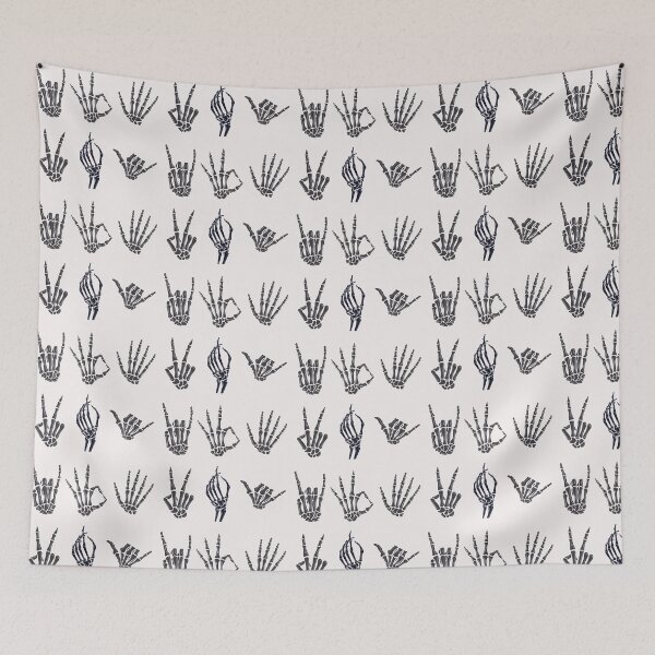 Item preview, Hand Skeleton 6 designs designed and sold by lodarohit.