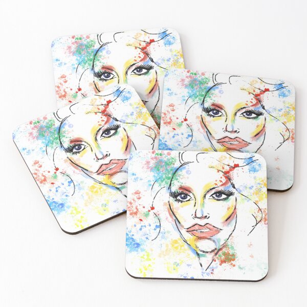 Item preview, LUST drag pride splatter designed and sold by ArtbyLutz.