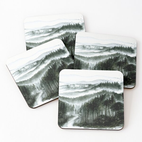 Item preview, Dark forest "Walhalla burns" sanatorium designed and sold by Gorilla-Verlag.