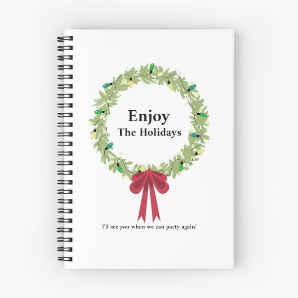 Item preview, Enjoy the Holidays Christmas Card & Sticker designed and sold by LofLi-.