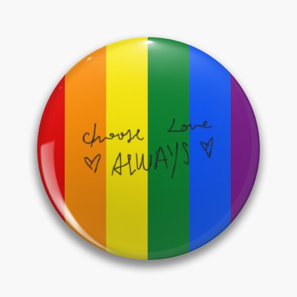 Item preview, choose love always pride flag designed and sold by hazah.