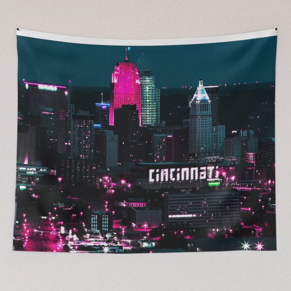Item preview, Cyber Punk Cincinnati designed and sold by TheStrangeWorld.