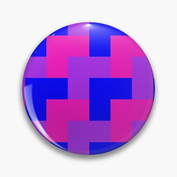 Item preview, Bisexual Pride Colors Pattern Tesselation designed and sold by BitterbluePine.