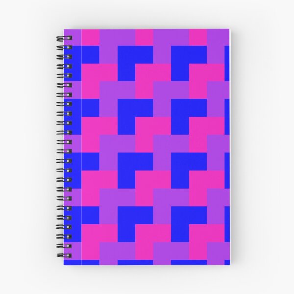 Item preview, Bisexual Pride Colors Pattern Tesselation designed and sold by BitterbluePine.
