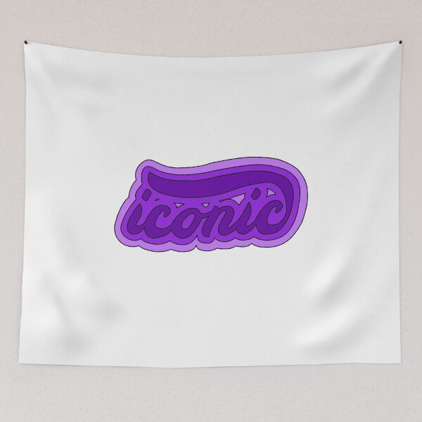 Item preview, Iconic (purple) designed and sold by Salty-Parabola.