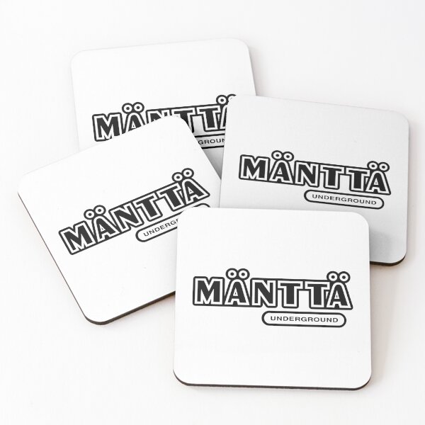 Item preview, Mänttä Underground (musta teksti) designed and sold by futurytmi.