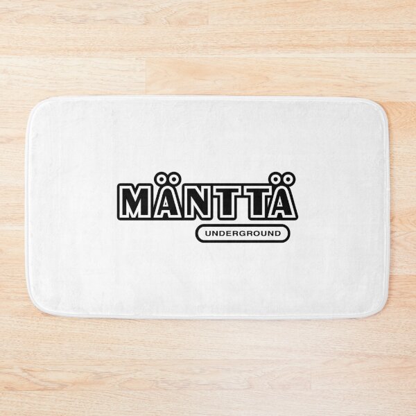 Item preview, Mänttä Underground (musta teksti) designed and sold by futurytmi.
