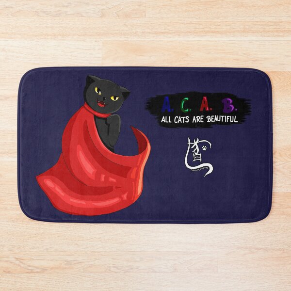Item preview, ACAB - All Cats are Beautiful designed and sold by Schrödingers Box.