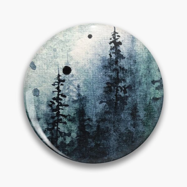 Item preview, Moody Forest Watercolor designed and sold by JHermanRussell.