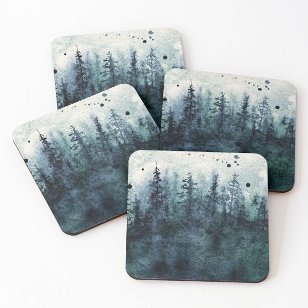 Item preview, Moody Forest Watercolor designed and sold by JHermanRussell.
