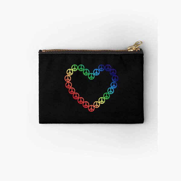 Item preview, peace and love designed and sold by JokesAndFun.