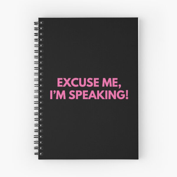 Item preview, Excuse me I'm speaking, Pink designed and sold by foramelie.