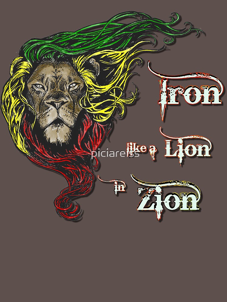 iron lion zion shirt