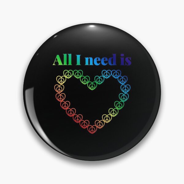 Item preview, peace and love designed and sold by JokesAndFun.