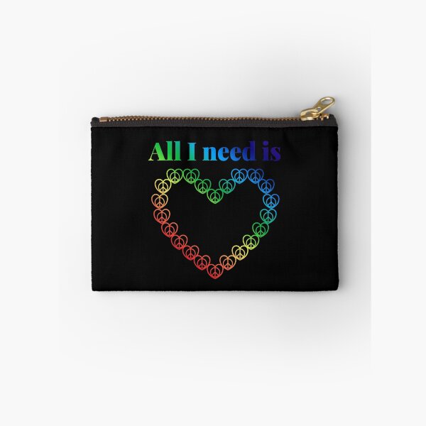 Item preview, peace and love designed and sold by JokesAndFun.