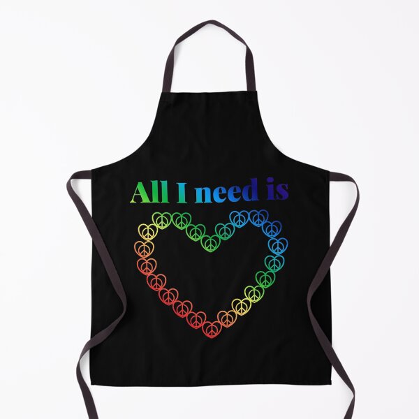 Item preview, peace and love designed and sold by JokesAndFun.