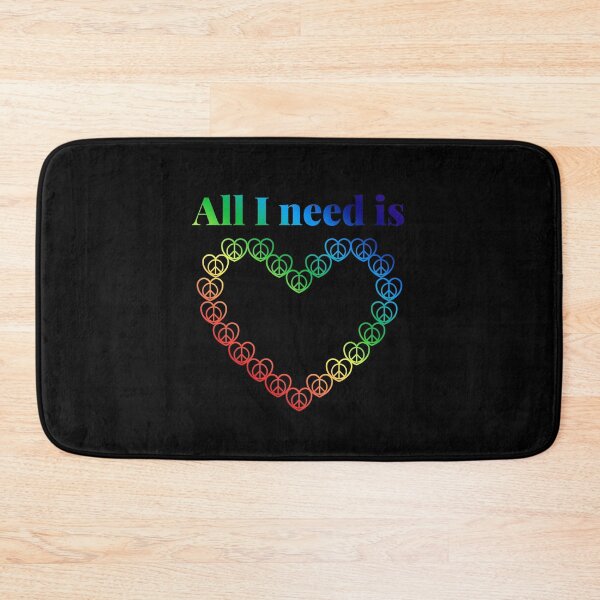 Item preview, peace and love designed and sold by JokesAndFun.