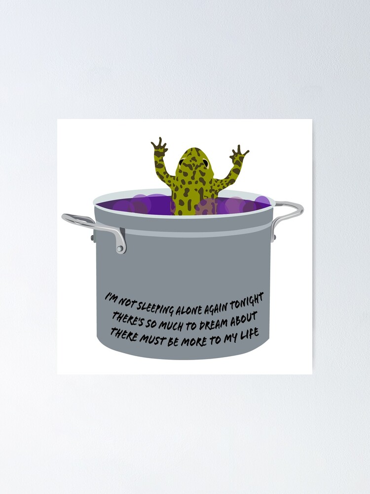 "Boiled Frogs Alexisonfire" Poster for Sale by sosarahmiranda Redbubble