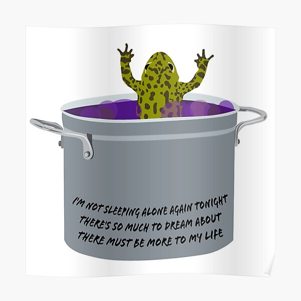 "Boiled Frogs Alexisonfire" Poster for Sale by sosarahmiranda Redbubble
