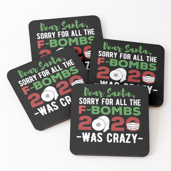 Item preview, Dear Santa Sorry for all the f bombs 2020 was crazy | Funny Santa Christmas Gift | funny christmas holidays present x mas eve sweater  designed and sold by Noahlaz.