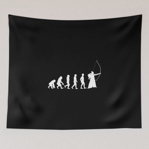 Item preview, Evolution Kyudo Gift Samurai Archery Ryu designed and sold by Nessshirts.