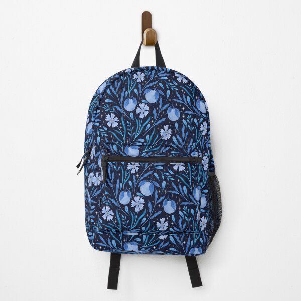 Item preview, Oranges and Wildflowers | Blue designed and sold by RebeccaFlaherty.