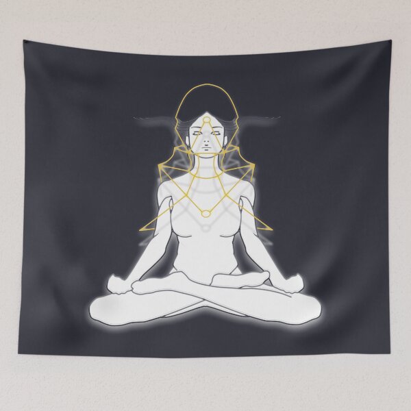 Item preview, Yoga Pose Vessel Tiphareth x Awareness designed and sold by ViewerEqualsPhoton.